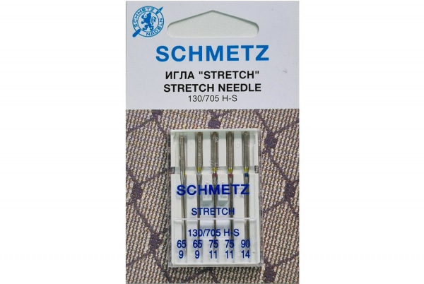 Иглы Schmetz стрейч combi (65x2, 75x2, 90x1), 5 шт в Ленинске